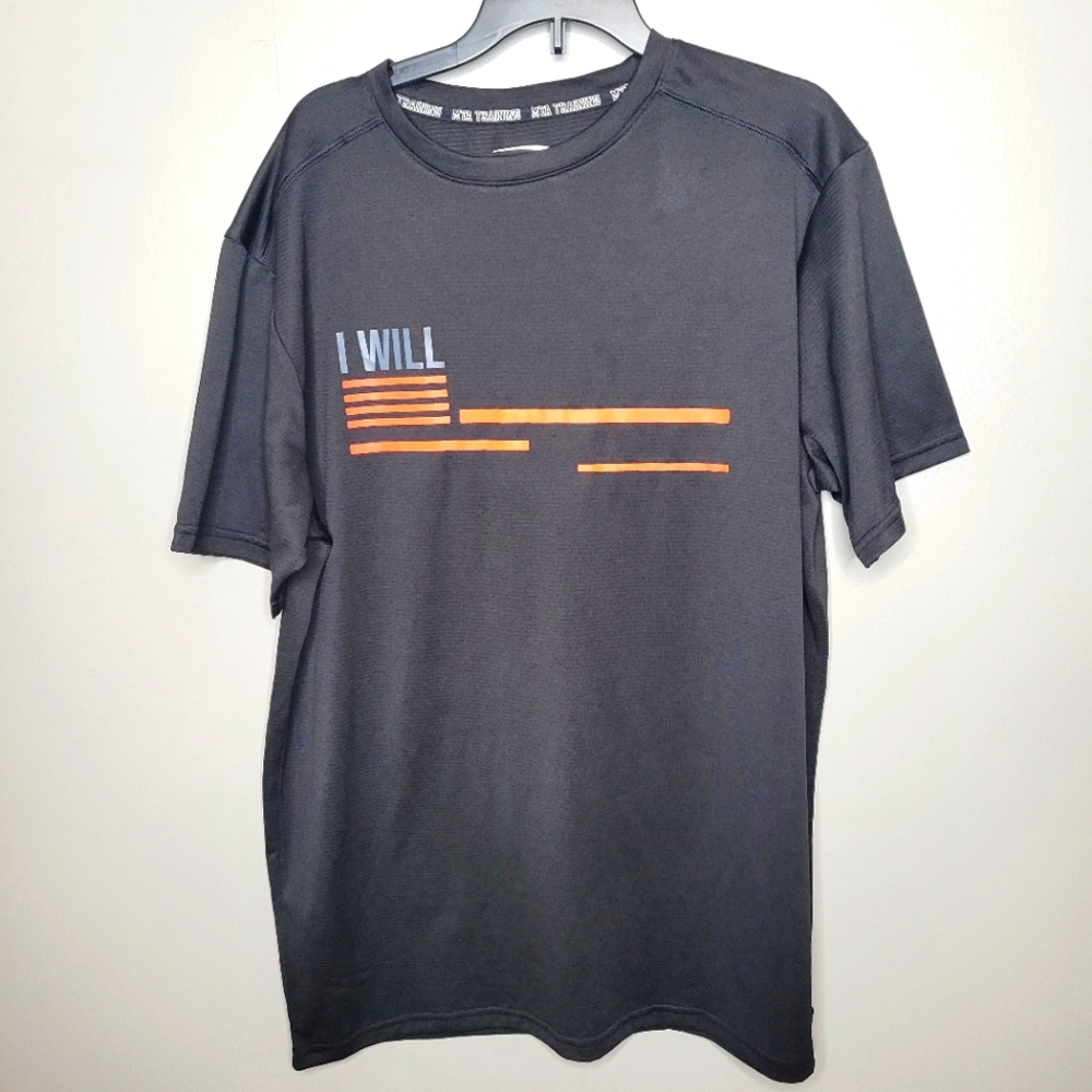 Mta Sport Black Tee Medium